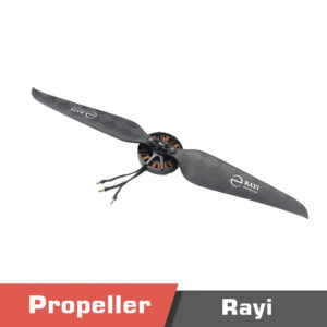 22×9 – Rayi Propellers -Ultralight Carbon Fiber Folding Propeller
