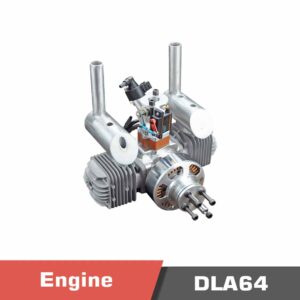 DLA64 Engine | 64cc Exhaust | 2000rpm Idle Speed
