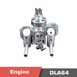 DLA64 Engine | 64cc Exhaust | 2000rpm Idle Speed