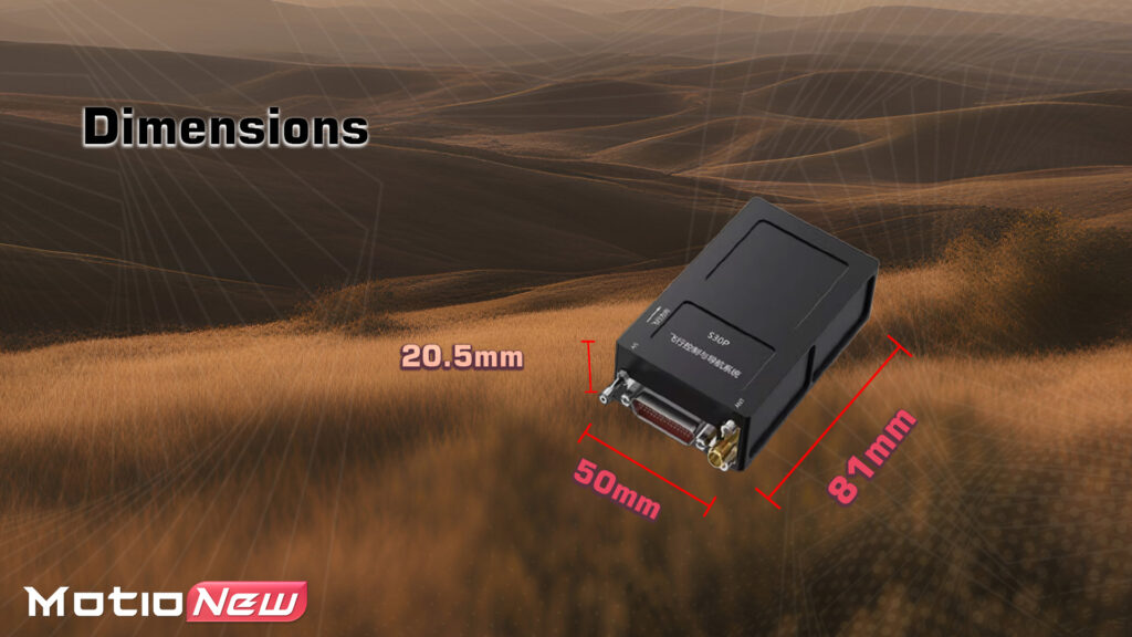 S30p autopilot dimensions