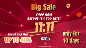 Read more about the article 11. 11 sales 2024: shop exclusive deals at motionew!
