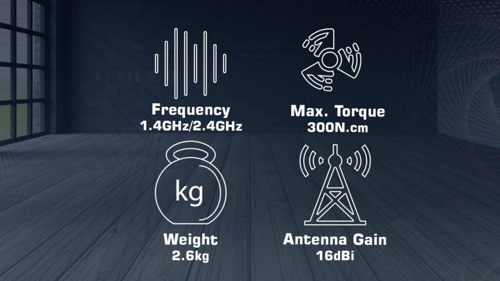 Antenna tracker v1. 2 - datalink box - motionew - 5