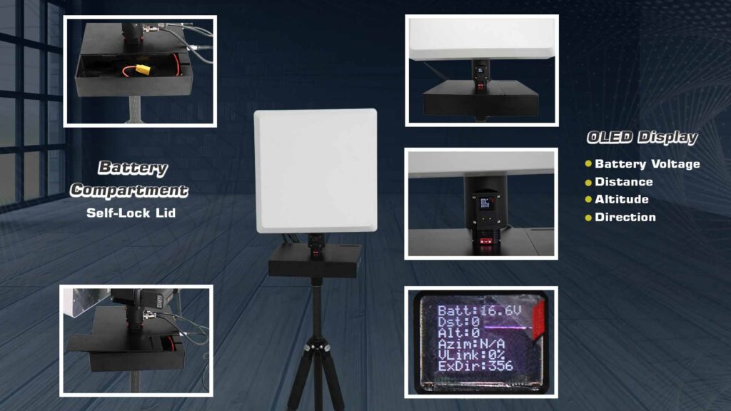 Antenna tracker v1. 5 - datalink box - motionew - 8