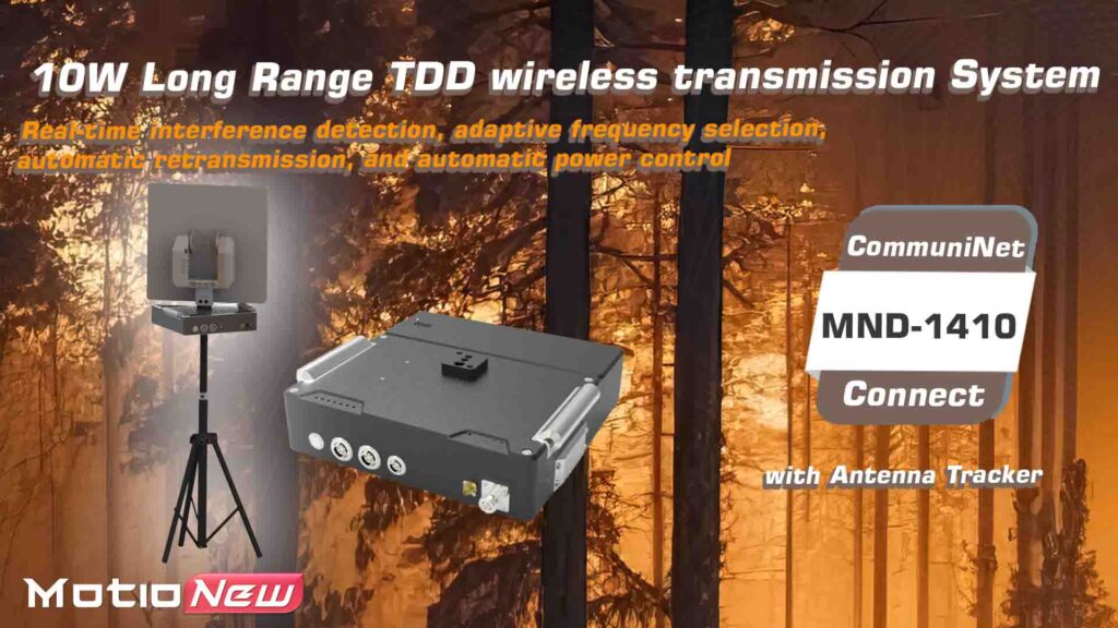 Communinet mnd 1410 with antenna tracker. 1. 1 - communinet mnd-1410 with datalink box - motionew - 6