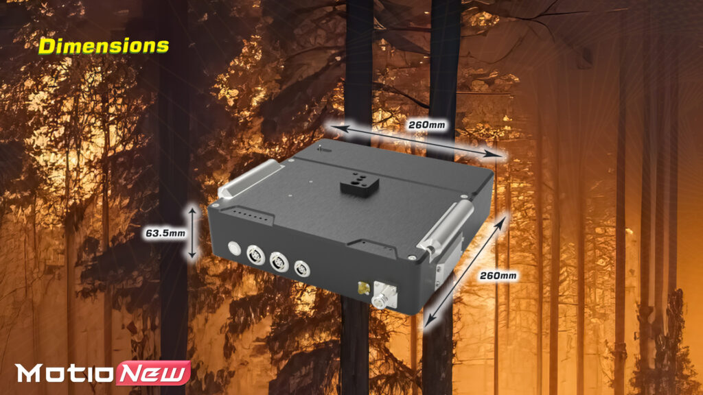 Communinet mnd 1410 with antenna tracker. 8 - communinet mnd-1410 with datalink box - motionew - 13