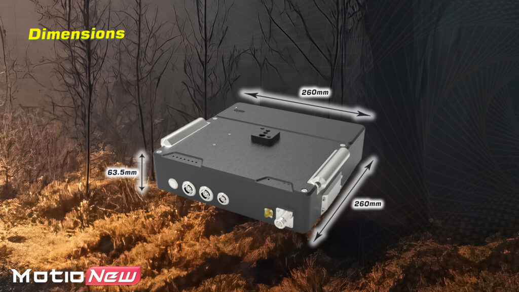 Dimensions of communinet mnd-142 with datalink box