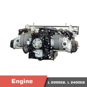 Limbach L2000 EB and L2400 EB Engine | Maximum HP (5 min) 87HP / 64kW / 3200rpm | Four Cylinder, Horizontally Opposed Air Cooled Engine