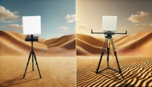 What is the difference between antenna tracker v1 and antenna tracker v2?