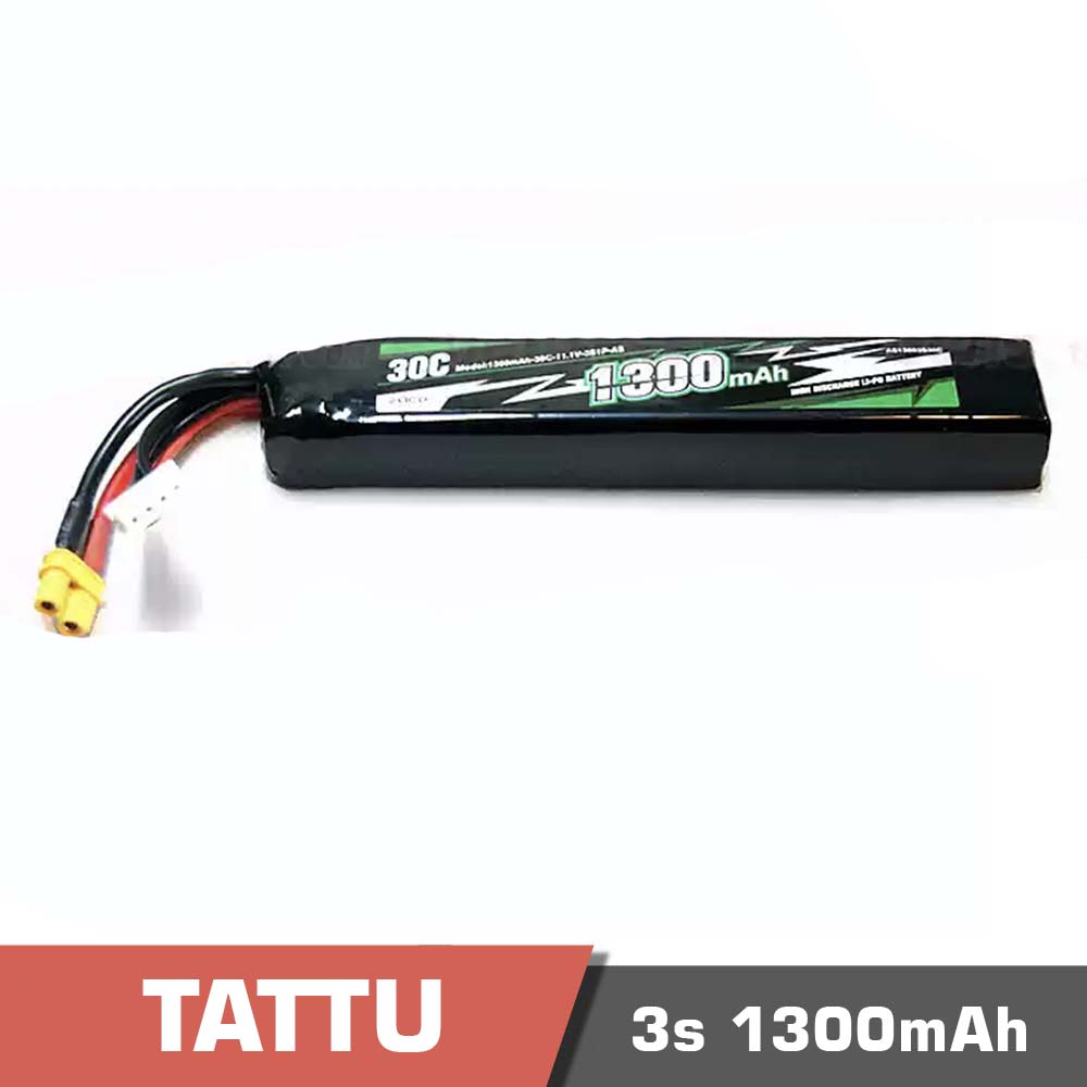 3s 1300 - battery lipo 2s 1300mah 30c tattu with tamiya connector - motionew - 2