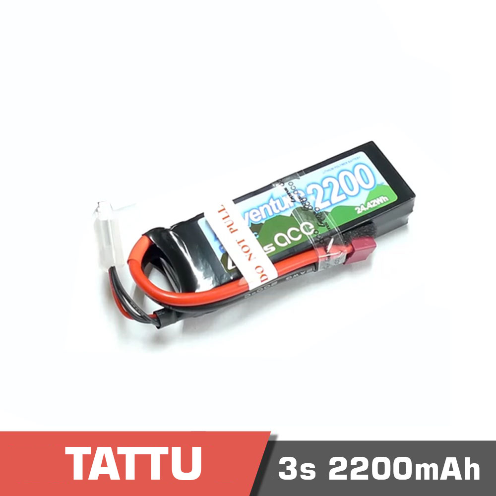 3s 2200 adventure - battery lipo 4s 1300mah 95c tattu r-line - motionew - 2
