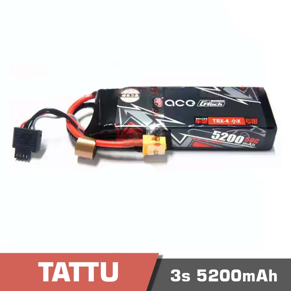 3s 5200 gtech smart - battery lipo 6s 5000mah 45c tattu g-tech smart - motionew - 2