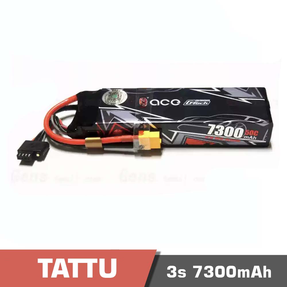 3s 7300 gtech smart - battery lipo 2s 7200mah 50c tattu g-tech smart - motionew - 2