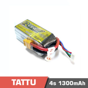 Battery Lipo 4S 1300mAh 95C Tattu R-Line