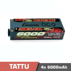 Battery Lipo 4s 6000mAh 130C Tattu Redline