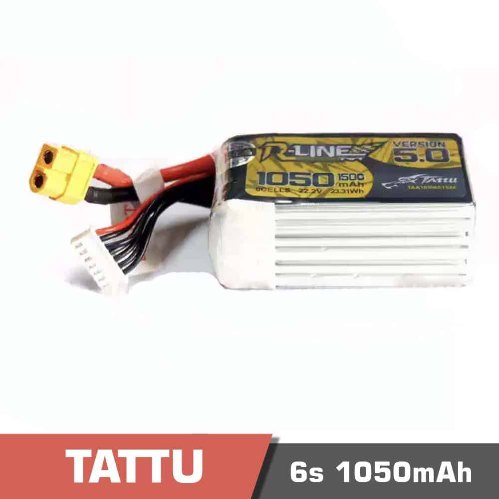 6s 1050 150c rline 5 - battery lipo 6s 1200mah 150c tattu - r-line 5. 0 - motionew - 1