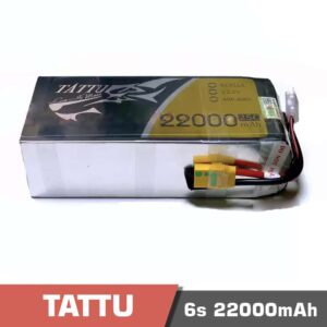 Battery Lipo 6S 22000mAh 25C Tattu