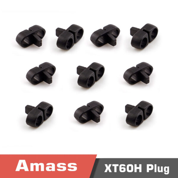 Xt60h female plastic plug - amass xt60h - motionew - 30