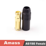 Amass AS150-M/F anti-ignition plug 7mm gold-plated plug aircraft model car model drone plant protection pack of 5 pieces - Image 2