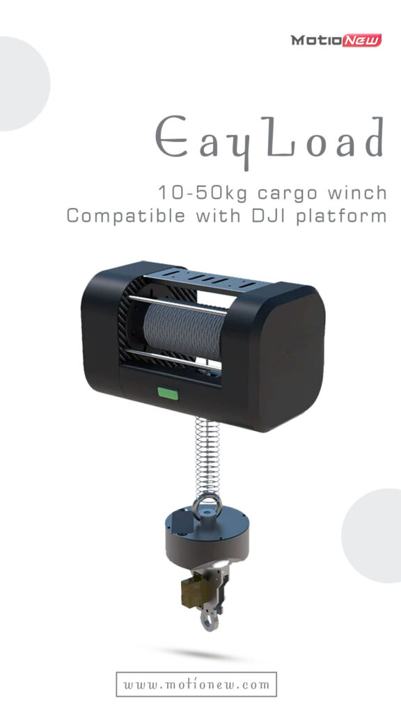 Drone winch eayload