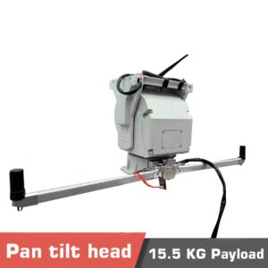 Pan Tilt servo with 15.5kg max payload, suitable for automatic antenna tracker (AAT)