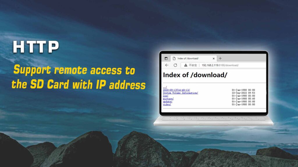 Http of qir50t pro
