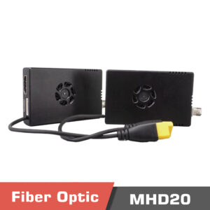 MHD20 Fiber optic data and video transmission module, 20km ultra long distance