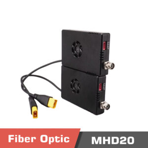 MHD20 Fiber optic data and video transmission module, 20km ultra long distance