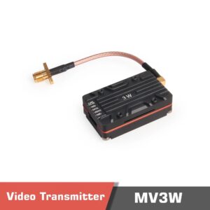 Video transmitter MV3W VTX, 3W 5.8GHz videolink