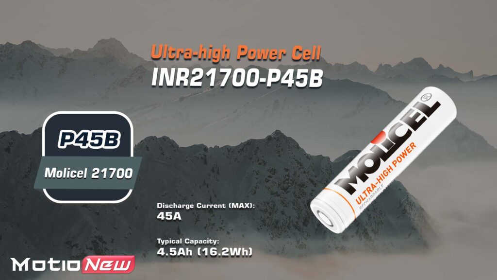 Molicel21700 P45B.1 - MotioNew - 4