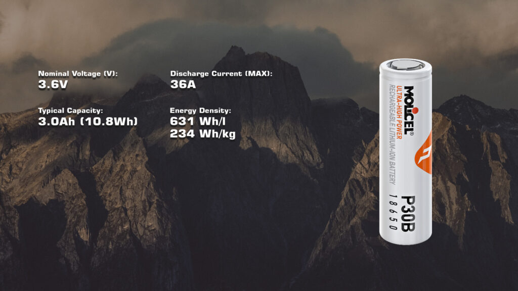molicel 18650 P30B.2 - MotioNew - 5
