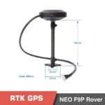 Neo f9p. Rover. T6 - holybro h-rtk neo-f9p rover - motionew - 20