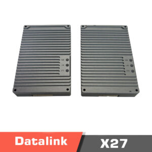 X27 datalink and video link, point to multipoint datalink and video link, 0.5W transmission power