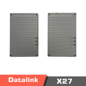 X27 datalink and video link, point to multipoint datalink and video link, 0.5W transmission power