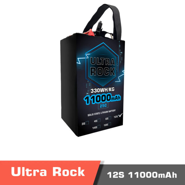 11000 12s. Temp 1 - ultra hv battery 12s 11000mah 330wh/kg energy density 25c discharge rate - motionew - 3