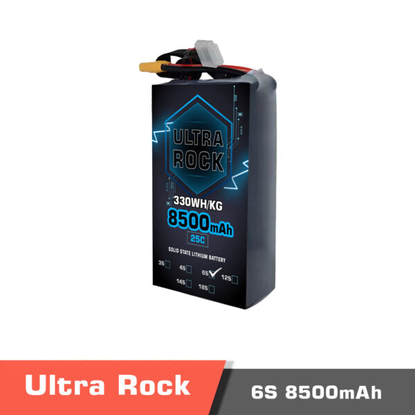 8500 6stemp - ultra hv battery 6s 8500mah 330wh/kg energy density 25c discharge rate - motionew - 3