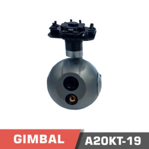 Gimbal camera | model a20kt-19 | 4k 20x zoom eo | 19mm thermal