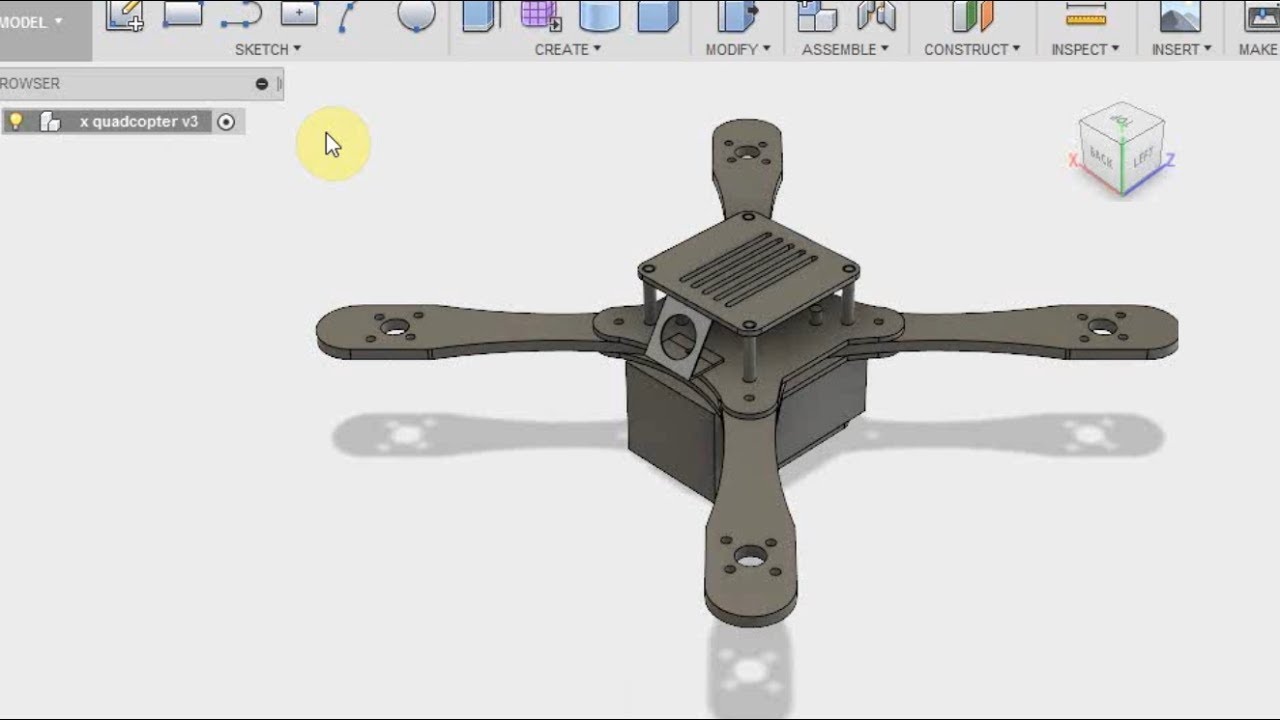 Drone frame software