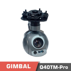 Gimbal camera| model q40tm-pro | 40x eo dual sensors | laser range finder + gps-based targeting