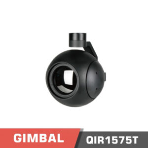 Gimbal camera | model qir1575t | 5x optical zoom infrared thermal gimbal camera, 15–75mm optical zoom lens (5x)