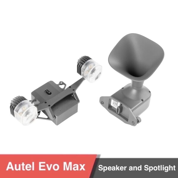 Autel evo max speaker7 - autel evo max speaker and spotlight module - motionew - 8