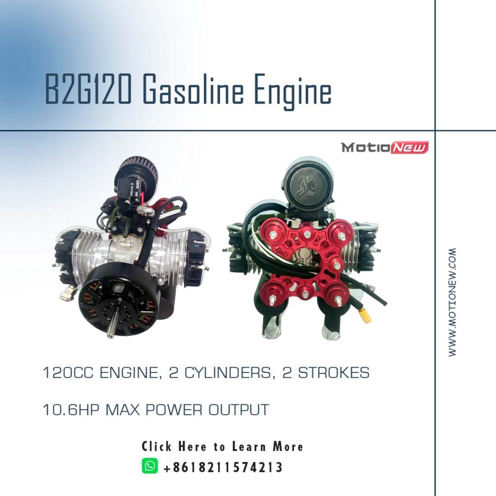 B2g120 gasoline engine, 2 cylinder, 2 stroke, 120cc engine, 10. 6hp power