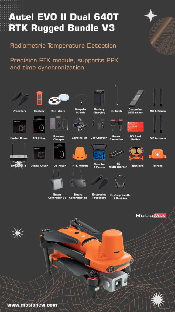 Autel evo ii dual 640t rtk rugged bundle v3