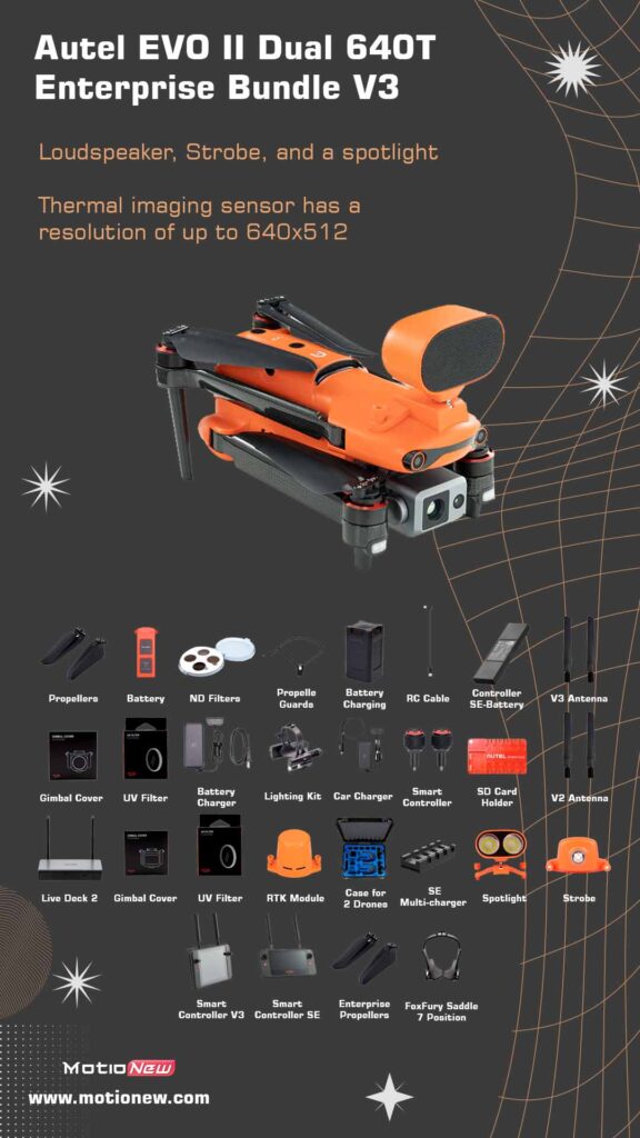 Autel evo ii dual 640t enterprise bundle v3