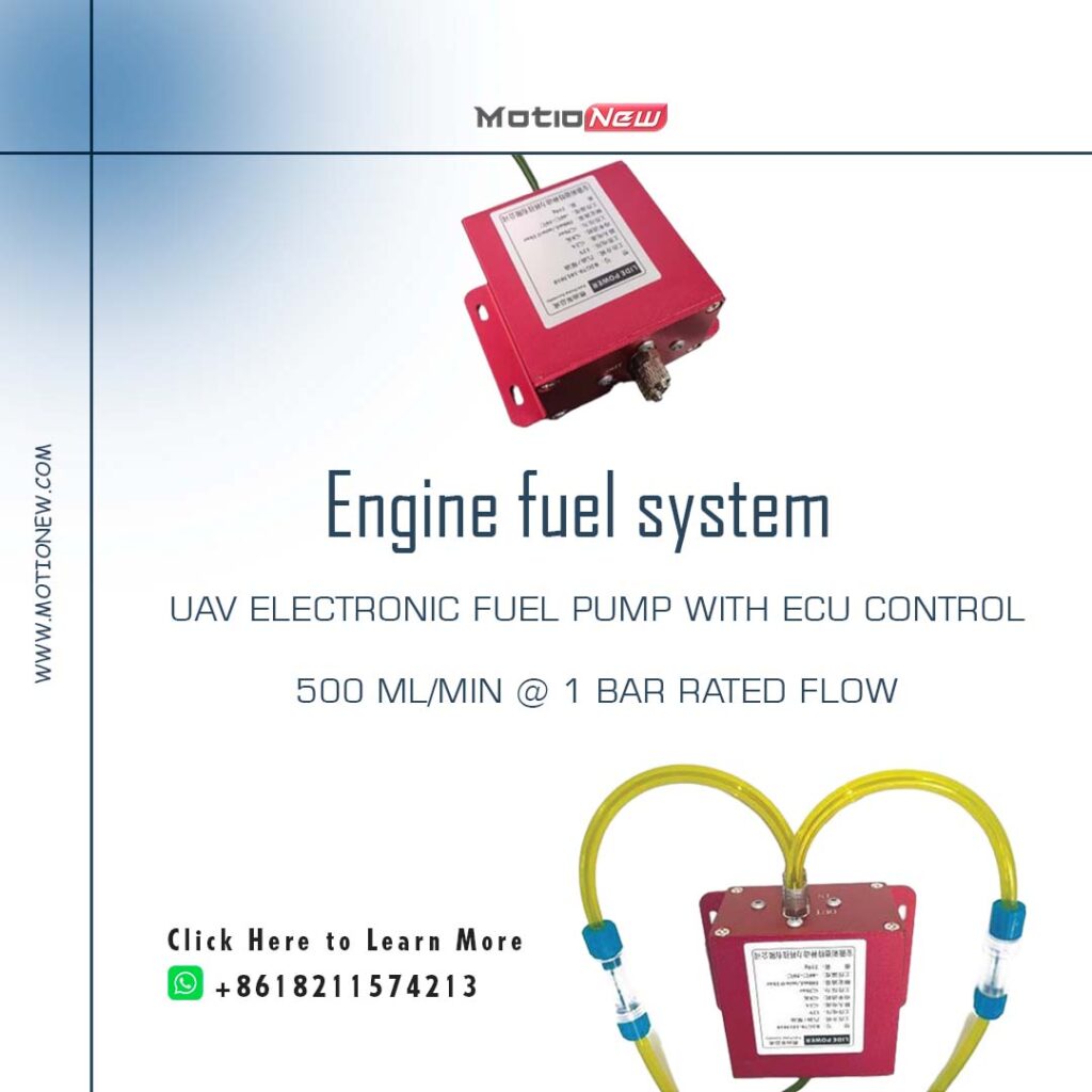 Engine fuel system – uav electronic fuel pump with ecu control