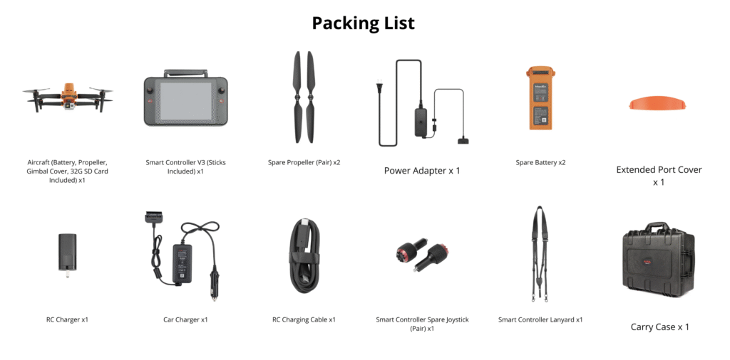 Evo ii dual 640t rugged bundle v3. Temp. Product. Content - autel evo ii dual 640t rtk rugged bundle v3 - motionew - 23