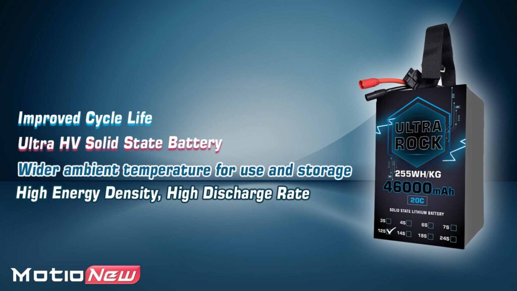 46000 12s. 3 - ultra hv battery 12s 46000mah 255wh/kg energy density 20c discharge rate - motionew - 4