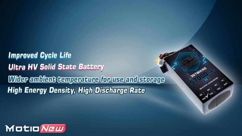57000 12s. 3 - ultra hv battery 12s 57000mah 320wh/kg energy density 7c discharge rate - motionew - 4
