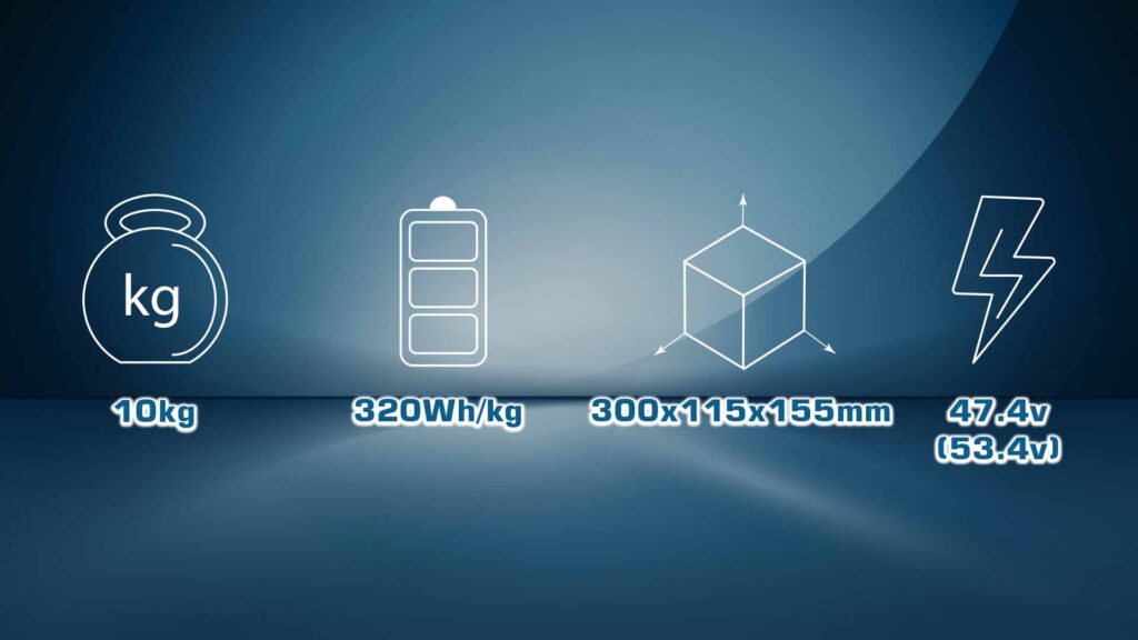 67000 12s. 2 - ultra hv battery 12s 67000mah 320wh/kg energy density 7c discharge rate - motionew - 3
