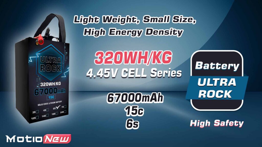 67000 6s. 1 - ultra hv battery 6s 67000mah 320wh/kg energy density 7c discharge rate - motionew - 2