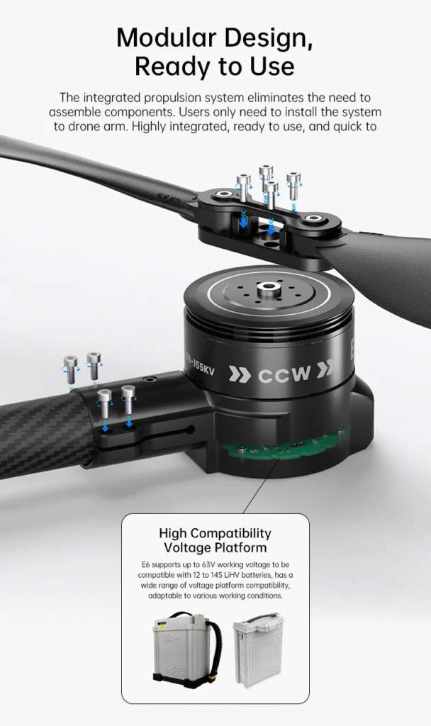 E6. 04 - siyi e6 propulsion system - motionew - 4